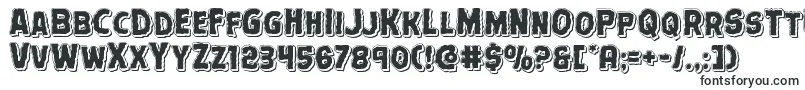 Шрифт Terrorbabblepunchital – шрифты для Linux