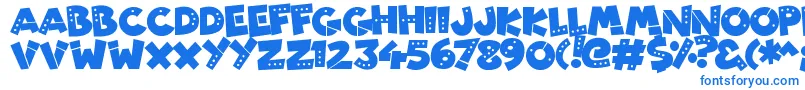 PatchyRobots Font – Blue Fonts