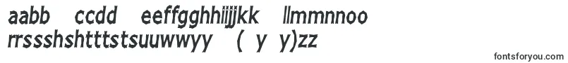 フォントChizzHighItalic – ハウスフォント