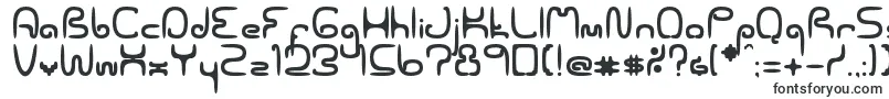 Шрифт Spaceworm02Erc2006 – художественные шрифты
