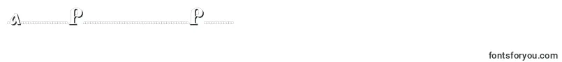 IzhitsashadowcttRegular-Schriftart – kirgisische Schriften