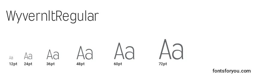 WyvernltRegular Font Sizes