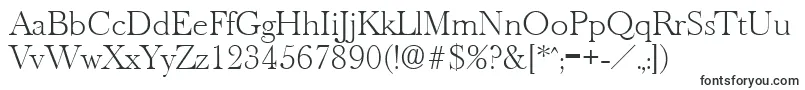 OldbaskervilleXlight Font – Icon Fonts