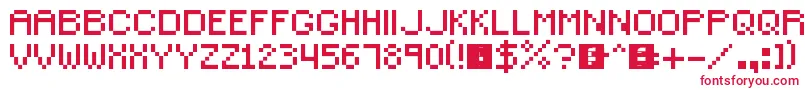 SmallPixel Font – Red Fonts