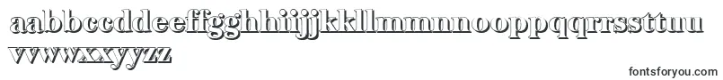 BaskervilleshadowHeavyRegular-Schriftart – sudanesische Schriften