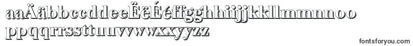 Fonte BaskervilleshadowHeavyRegular – fontes macedônias