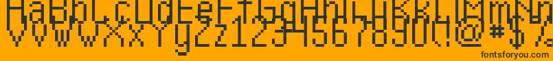 Lisätietoja Kharon4aV01-fontista Kharon4aV01-fontti – mustat fontit oranssilla taustalla