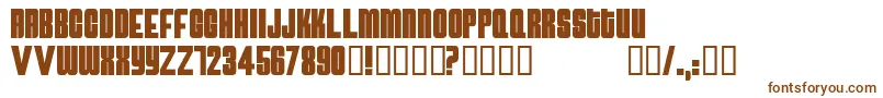 Atomicbomb Font – Brown Fonts