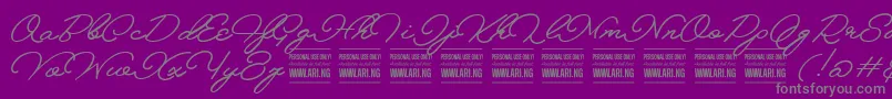 Подробнее о шрифте MelayscriptPersonalUse Шрифт MelayscriptPersonalUse – серые шрифты на фиолетовом фоне