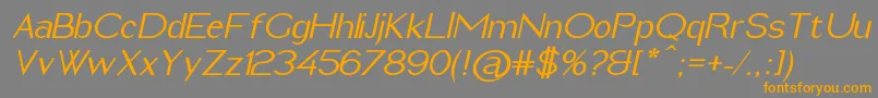Lisätietoja ImeldaMediumItalic-fontista ImeldaMediumItalic-fontti – oranssit fontit harmaalla taustalla