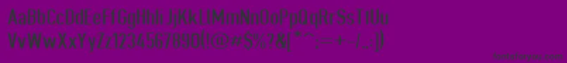 Giveahootbkext Font – Black Fonts on Purple Background