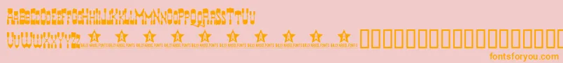 More about Hyerba Font Hyerba Font – Orange Fonts on Pink Background