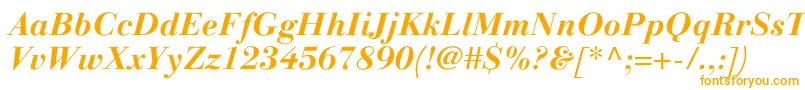 LinotypegianottenBolditalic Font – Orange Fonts