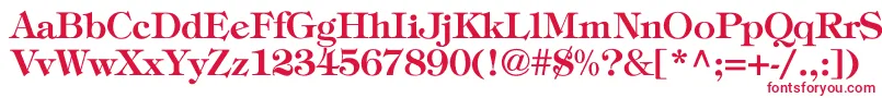 ToriBold Font – Red Fonts