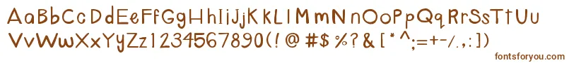 FourthGraderFont Font – Brown Fonts