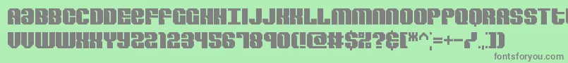 Revert Font – Gray Fonts on Green Background
