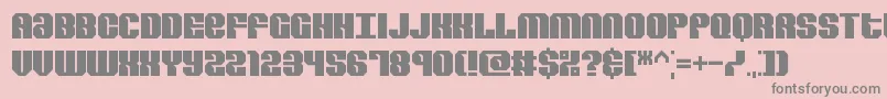 Revert Font – Gray Fonts on Pink Background