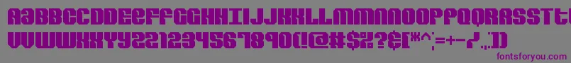 Revert Font – Purple Fonts on Gray Background