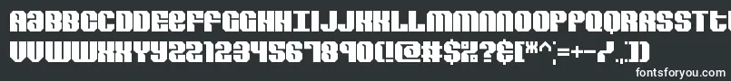 Revert Font – White Fonts on Black Background