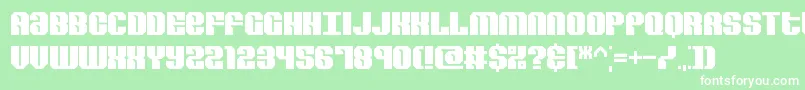 Revert Font – White Fonts on Green Background