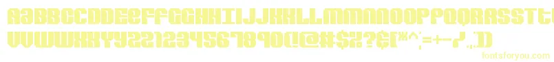 Revert Font – Yellow Fonts on White Background