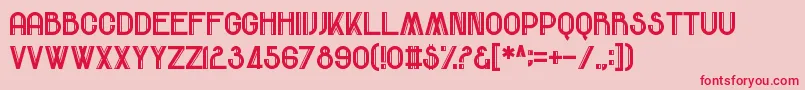 More about ComeRainOrFall Font ComeRainOrFall Font – Red Fonts on Pink Background