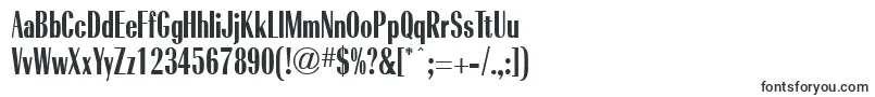 フォントRadiantBoldCondensedRegular – Rで始まるフォント