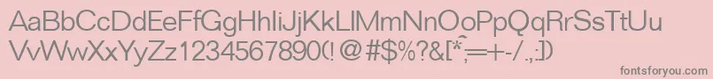 More about FocusLightRegular Font FocusLightRegular Font – Gray Fonts on Pink Background