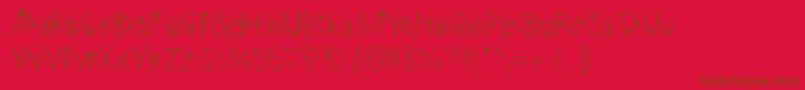 Police FontsplaceChristmasEditionРћР±С‹С‡РЅС‹Р№ – polices brunes sur fond rouge