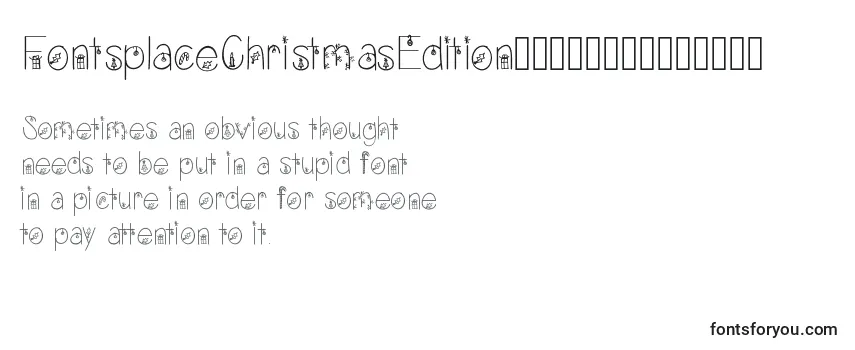 Police FontsplaceChristmasEditionРћР±С‹С‡РЅС‹Р№