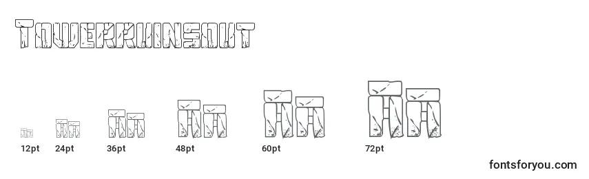 Towerruinsout-fontin koot