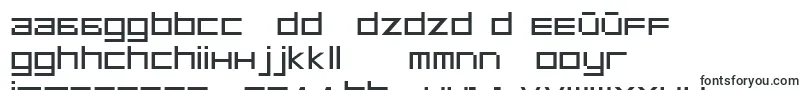 Шрифт Microtech – словацкие шрифты