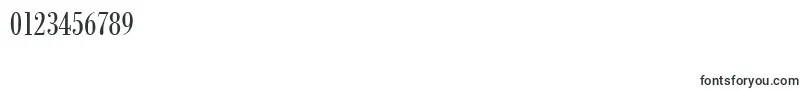 ModernbodonicondRegular Font – Fonts for Numbers and Digits