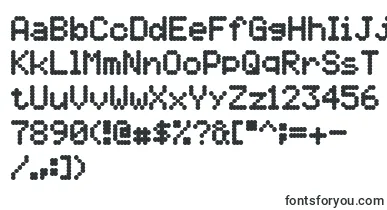 5by7B font – Fonts Starting With 5