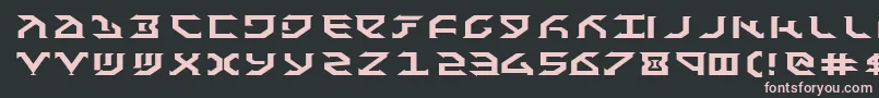 More about Fante Font Fante Font – Pink Fonts on Black Background