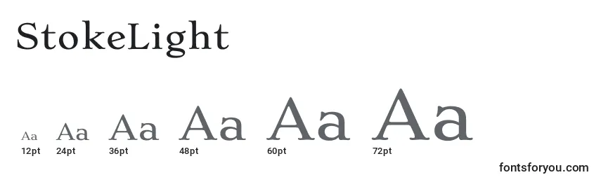 StokeLight Font Sizes