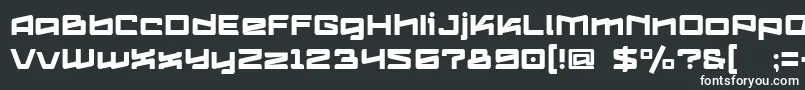 Шрифт Logofontik4fRegular – белые шрифты