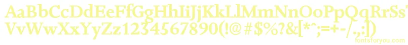 JessicaserialBold Font – Yellow Fonts