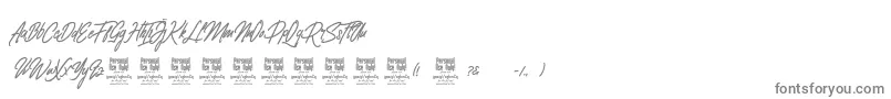 ClovvoPersonalUse Font – Gray Fonts