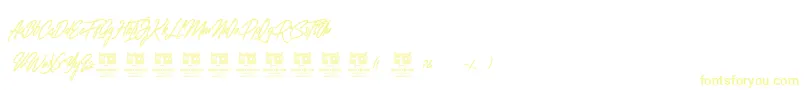 ClovvoPersonalUse Font – Yellow Fonts