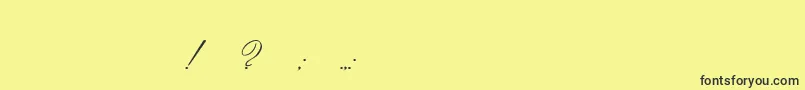 fuente Imperial – Fuentes Negras Sobre Fondo Amarillo