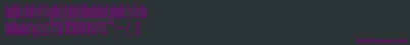 More about CqFullStretch Font CqFullStretch Font – Purple Fonts on Black Background