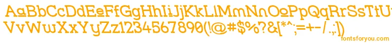 Strslupr Font – Orange Fonts