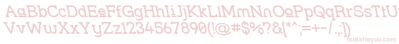 Strslupr Font – Pink Fonts