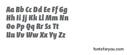 Обзор шрифта CalciteproBlack