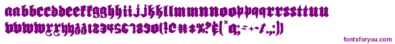 Biergarten Font – Purple Fonts