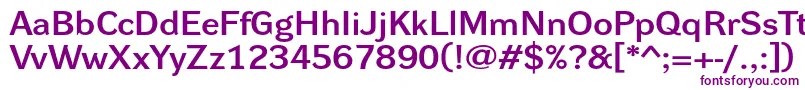 DynagrotesklxeBold Font – Purple Fonts on White Background