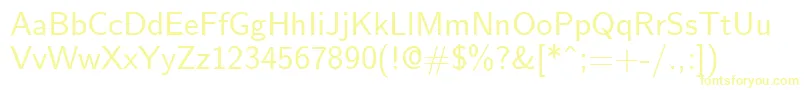 EmilRegular Font – Yellow Fonts