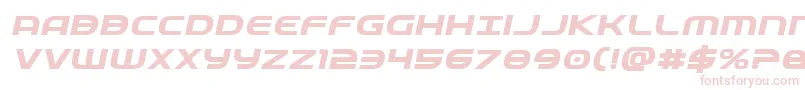 Шрифт Fedserviceexpboldital – розовые шрифты