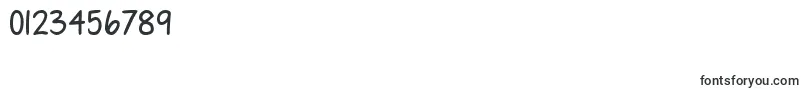 Fennario-Schriftart – Schriften für Zahlen und Nummern